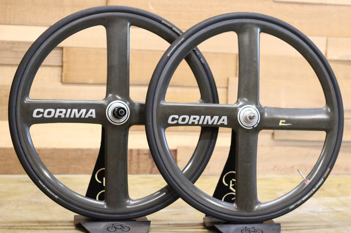 コリマ CORIMA 4SPOKE HR カーボン チューブラー バトン ホイールセット シマノ12/11S 【立川店】