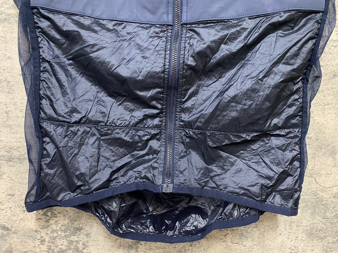 JJ053 ラファ RAPHA 防風 ダウン ジレ サイクルベスト S ブラック