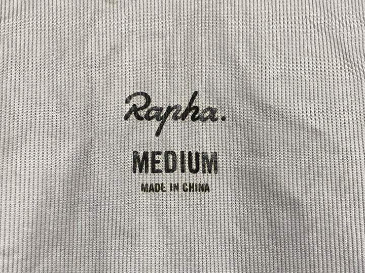 JW051 ラファ Rapha RCC PRO TEAM RAIN GILET サイクルベスト ジレ グレー M