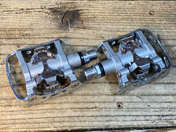 JW124 シマノ SHIMANO PD-M324 ビンディングペダル SPD 片面フラット