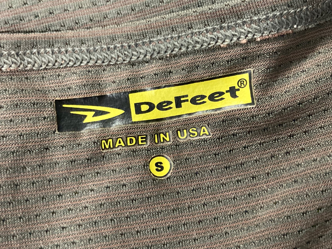 JE540 デフィート DeFeet ノースリーブ べースレイヤー 茶 S