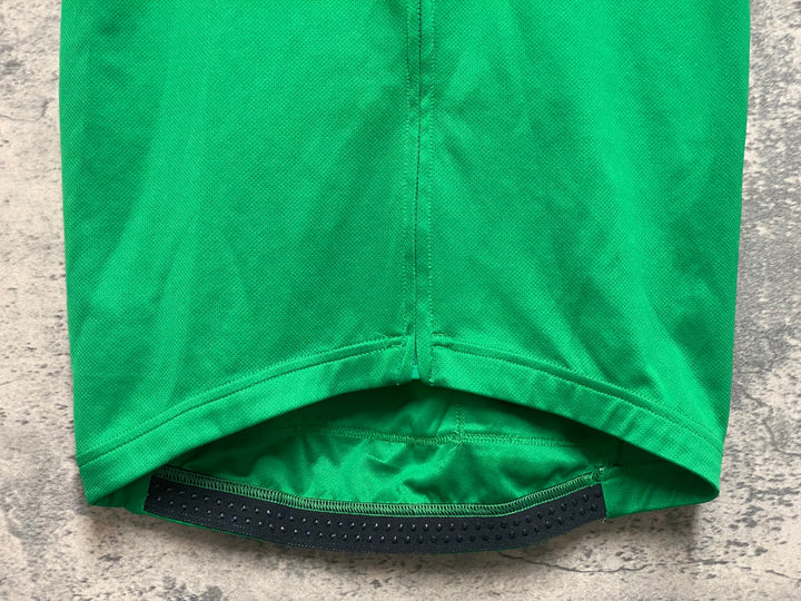 JS582 アディダス adidas 半袖 サイクルジャージ 緑 M