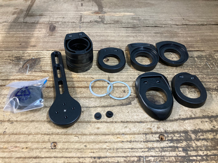 KI492 フォルツァ FORZA CIRRUS PRO ステム一体型 カーボン ドロップハンドル ブラケット/エンド部C-C400/420mm ステム長100mm