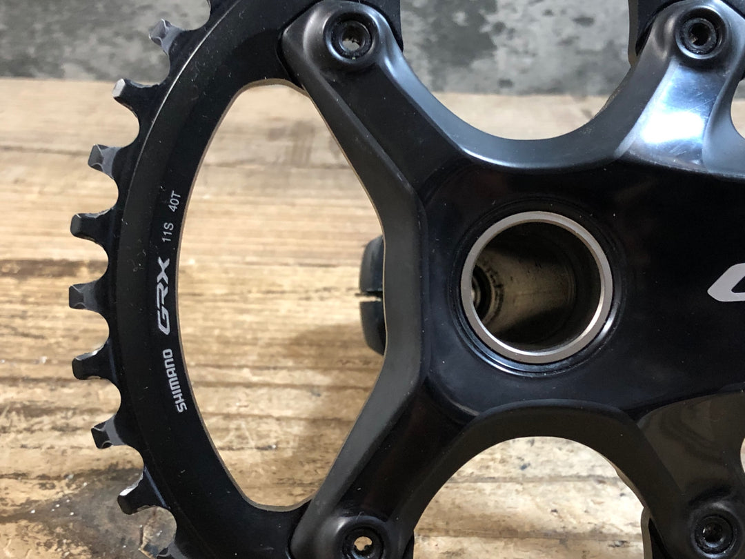 KJ600 シマノ SHIMANO GRX FC-RX810 クランクセット 170mm 40T 11S シングル ナローワイド