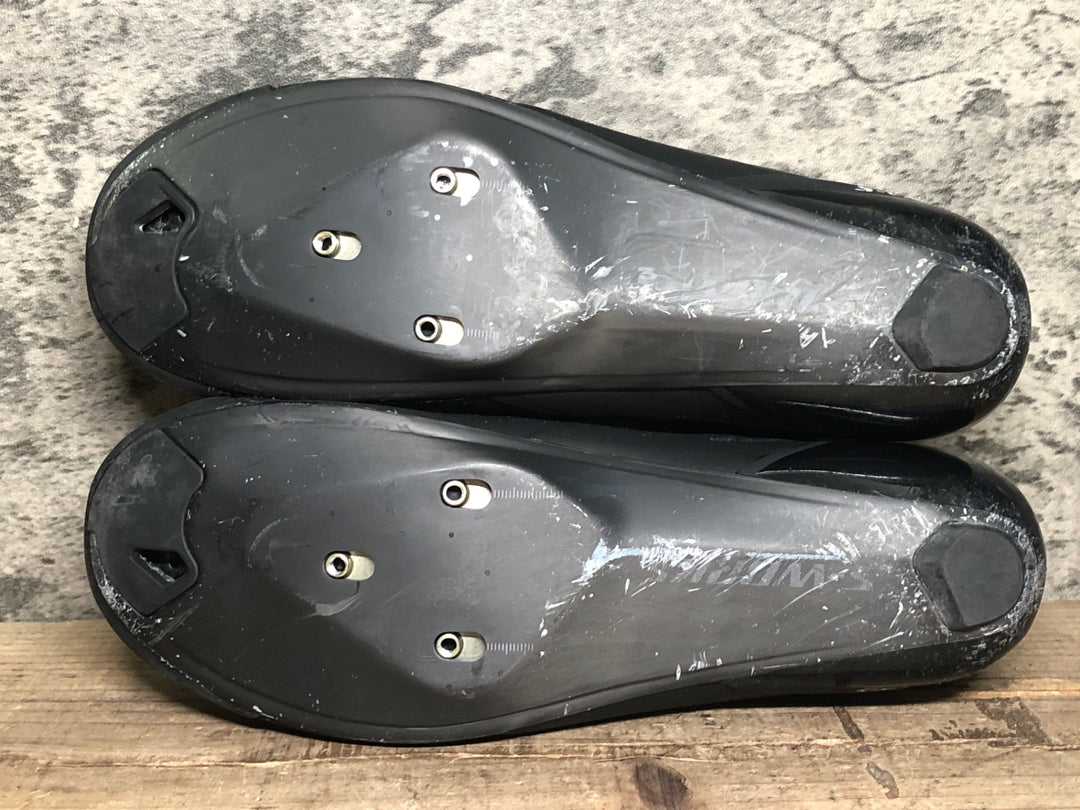 JM763 スペシャライズド SPECIALIZED S-WORKS TORCH LACE ビンディングシューズ 3穴 黒 EU39 ※ガリ傷