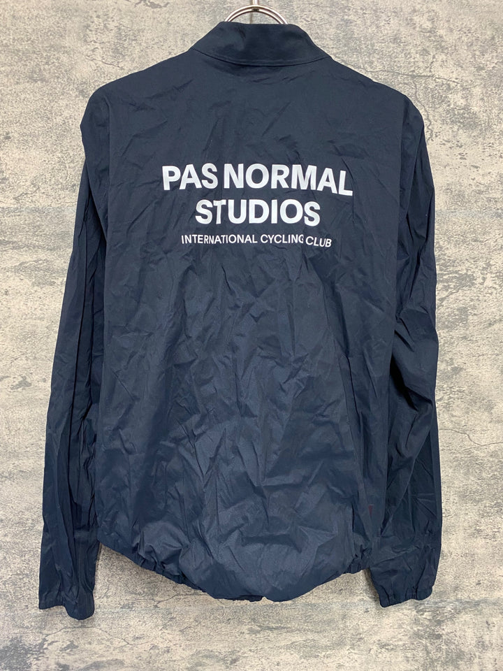 KA568 パスノーマルスタジオ PAS NORMAL STUDIOS RAIN JACKET 長袖 レインジャケット 黒 L