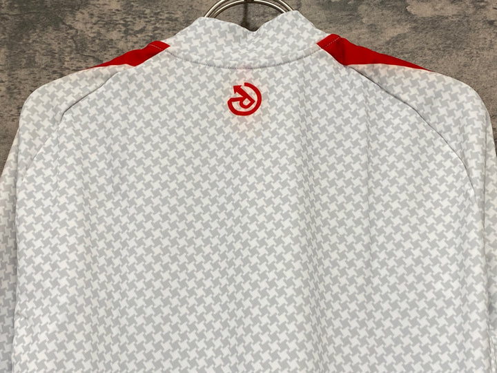JV963 レリック reric Women's Grace Long Sleeve Jersey 長袖サイクルジャージ 白 L 裏起毛 レディース