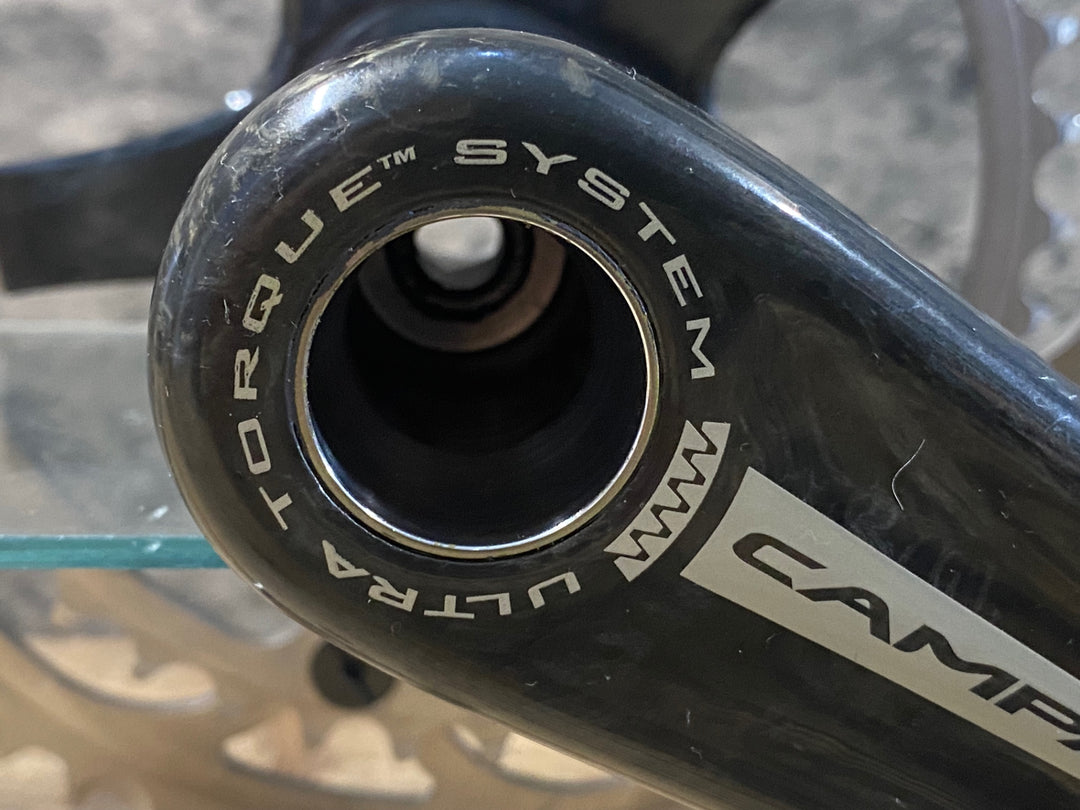 JV002 カンパニョーロ CAMPAGNOLO レコード RECORD ULTRA TORQUE カーボン クランクセット 172.5mm 52/39T 10S