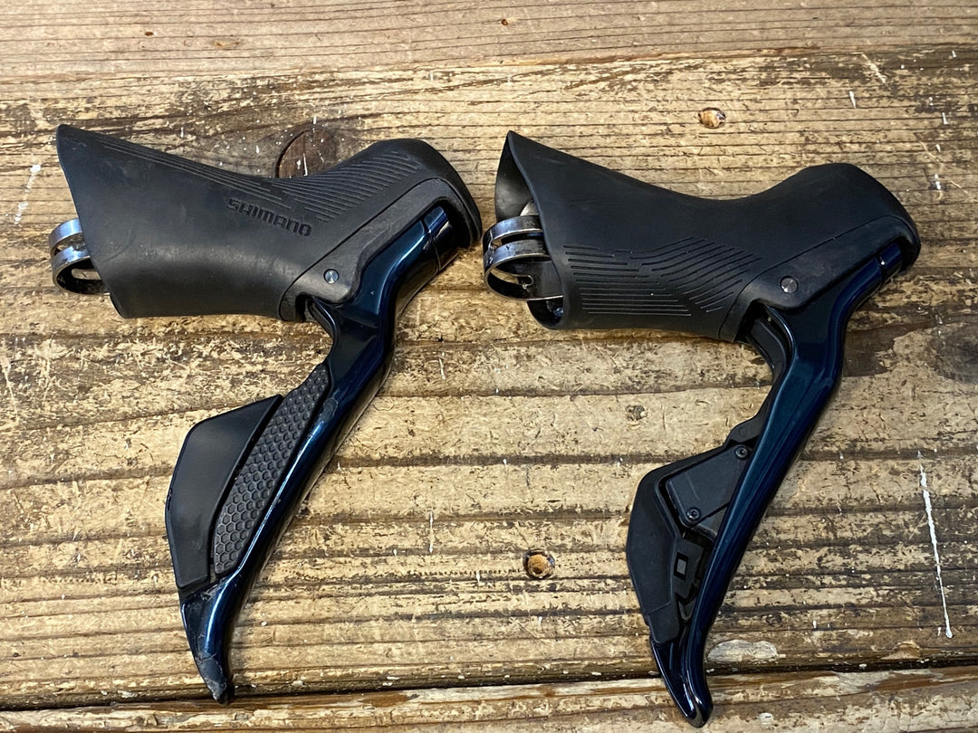 JB183 シマノ SHIMANO デュラエース DURA-ACE ST-R9250 STIレバー 2x12s Di2 機械式ブレーキ 動作確認済