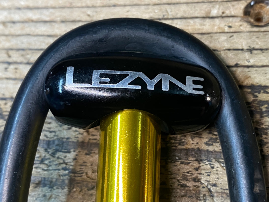 JM618 レザイン LEZYNE MICRO FLOOR DRIVE HP 空気入れ ポンプ 黒 ※ガリ傷
