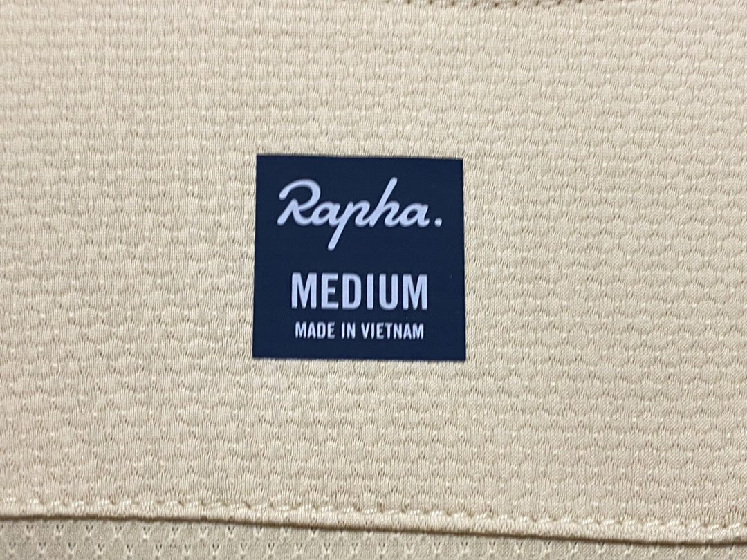 KA629 ラファ Rapha TRAIL 3/4 SLEEVE JERSEY Tシャツ ベージュ グレー M