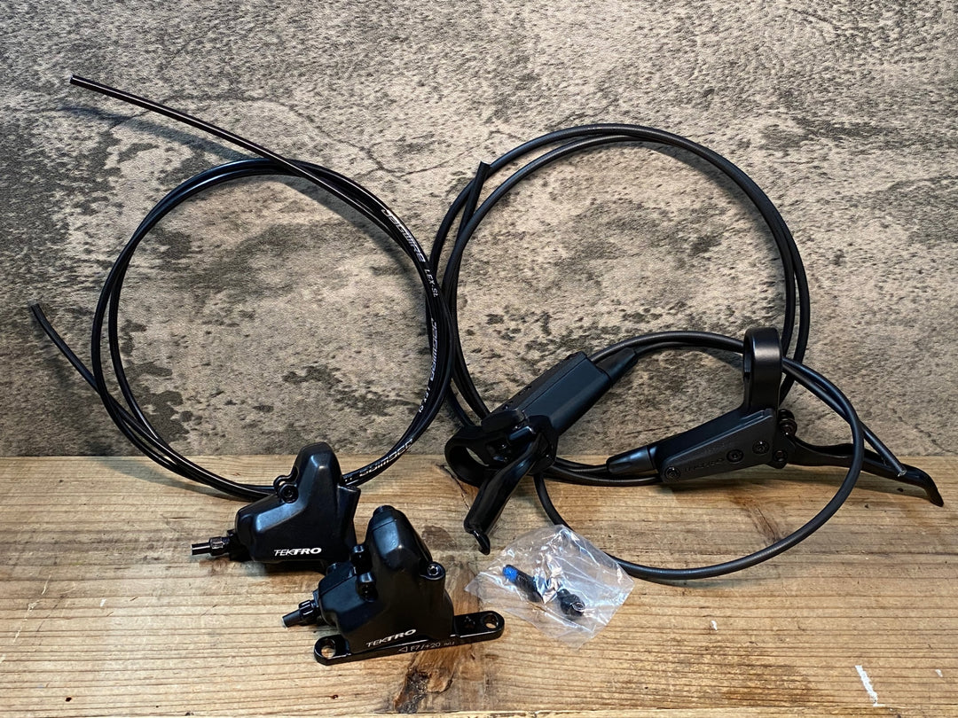 IZ319 テクトロ TEKTRO HD-R215 油圧ディスクブレーキ レバー キャリパー セット