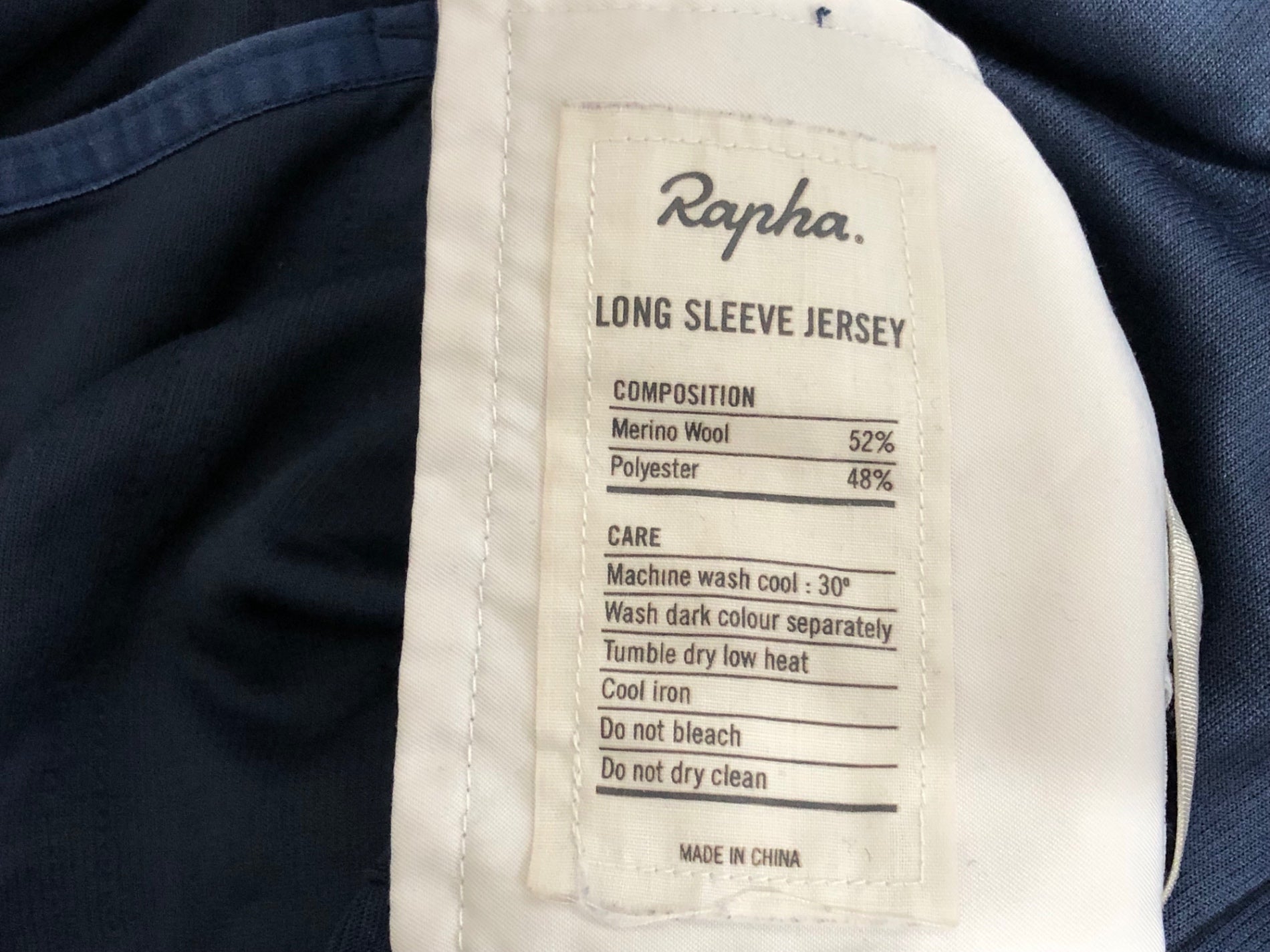 JZ500 ラファ RAPHA LONG SLEEVE JERSEY 長袖 サイクルジャージ M
