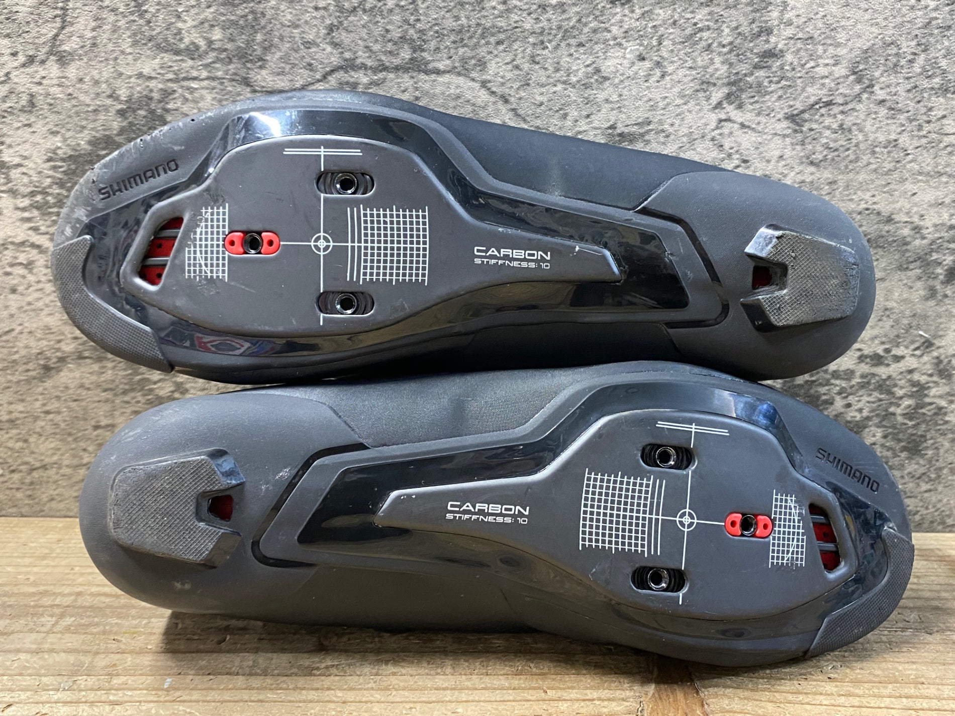 KA758 シマノ SHIMANO RC7 SHRC703M L01 S ビンディングシューズ 黒 3
