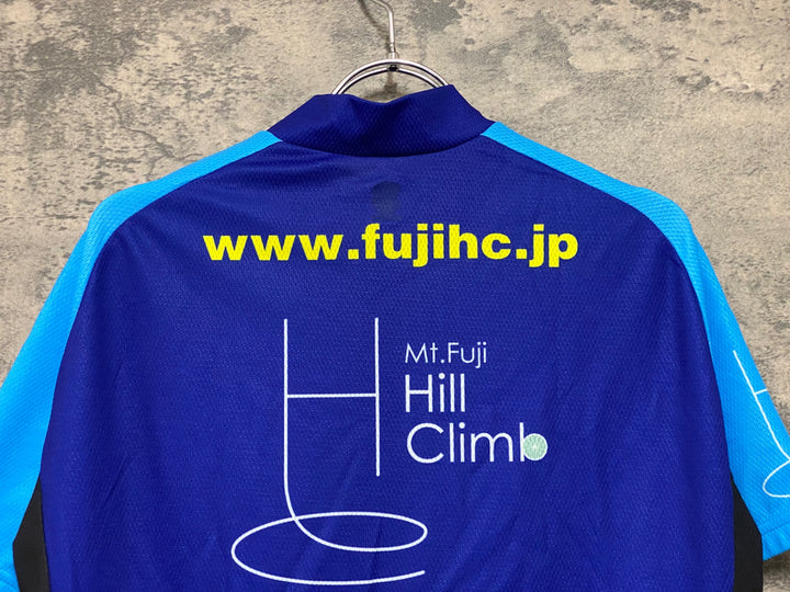 JM591 パールイズミ PEARL IZUMI 半袖 サイクルジャージ 青 L