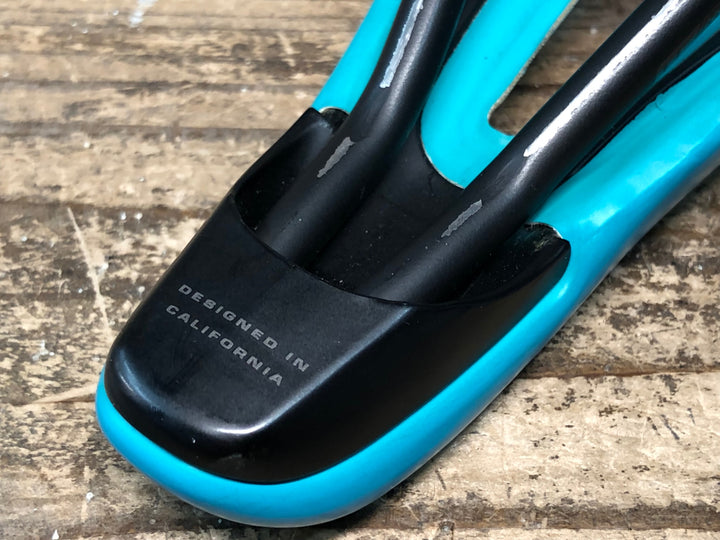 JF086 スペシャライズド SPECIALIZED パワー POWER ARC サドル ターコイズ Hollow Ti レール 155mm