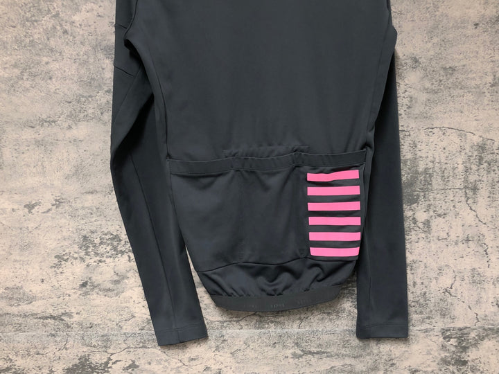 JO805 ラファ Rapha PRO TEAM LONG SLEEVE TRAINING JERSEY 長袖 サイクルジャージ 黒 S