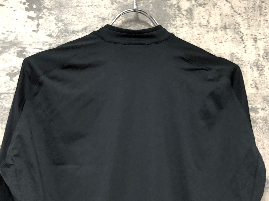 KM701 ラファ Rapha MEN'S LONG SLEEVE CORE JERSEY 長袖 サイクルジャージ 黒 M 裏起毛