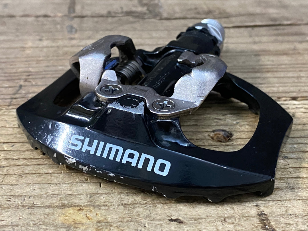 JT851 シマノ SHIMANO PD-A530 ビンディングペダル 片面フラット 黒 SPD