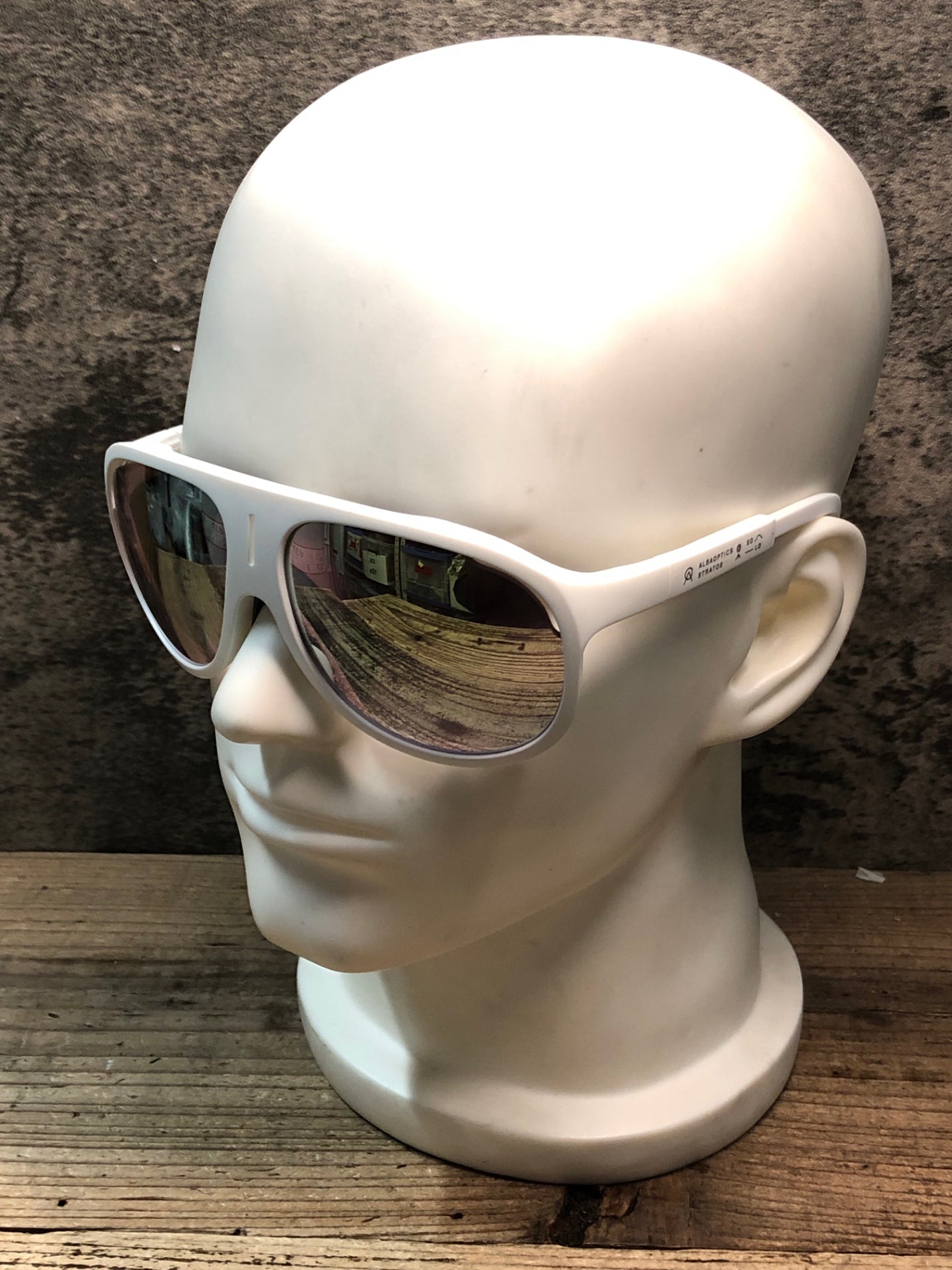 JP172 アルバオプティクス ALBA OPTICS サングラス アイウェア 白