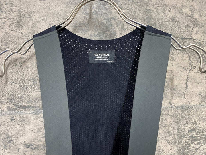 KA564 パスノーマルスタジオ PAS NORMAL STUDIOS PAS DEEP WINTER BIB ビブショーツ グレー L 裏起毛