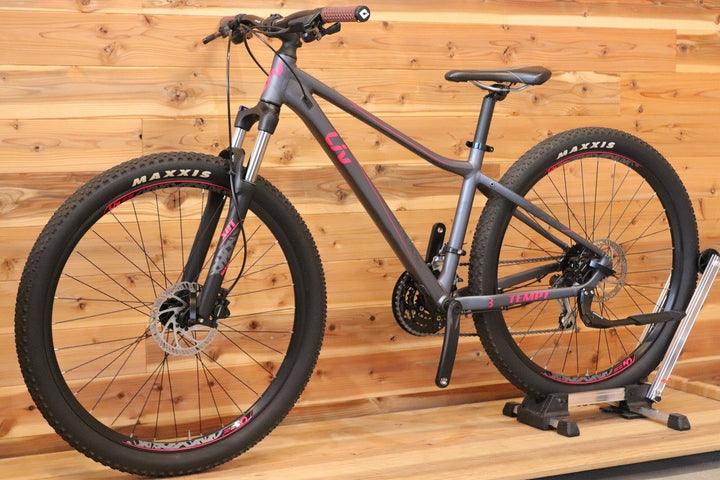 状態良好！ ジャイアント GIANT リヴ LIV テンプト TEMPT 3 2019 390サイズ シマノ アセラ MIX 8S アルミ MTB マウンテンバイク 【広島店】