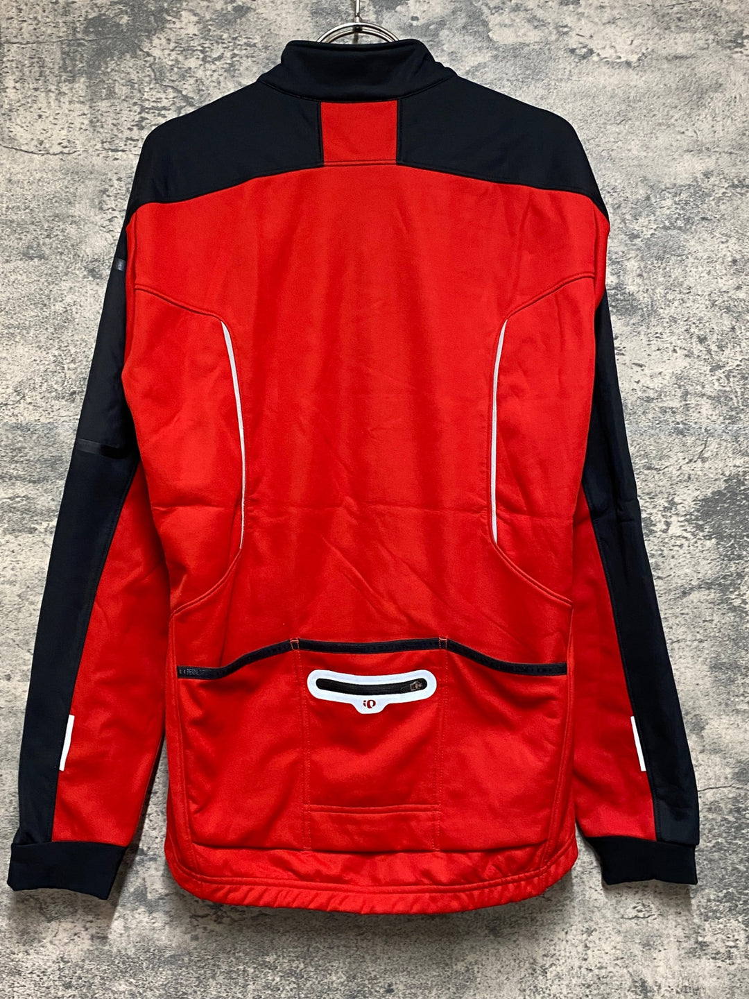 JR168 パールイズミ PEARL iZUMi 長袖サイクルジャケット 赤 L 裏起毛