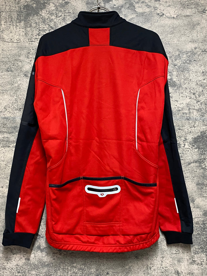 JR168 パールイズミ PEARL iZUMi 長袖サイクルジャケット 赤 L 裏起毛