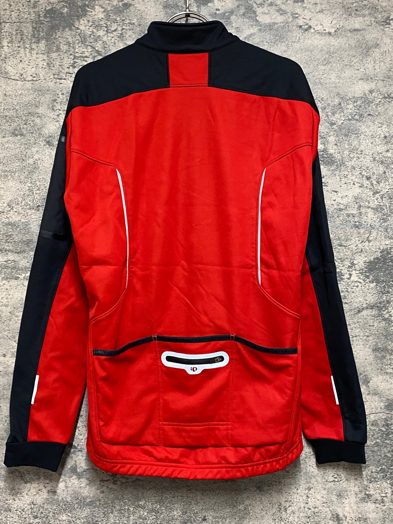 JR168 パールイズミ PEARL iZUMi 長袖サイクルジャケット 赤 L 裏起毛