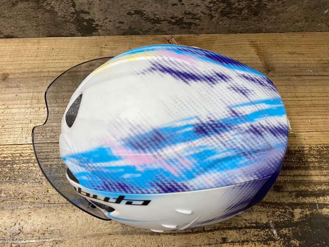 KB581 カブト kabuto AERO R2 ヘルメット G-2マットコクー S/M 6年3月製