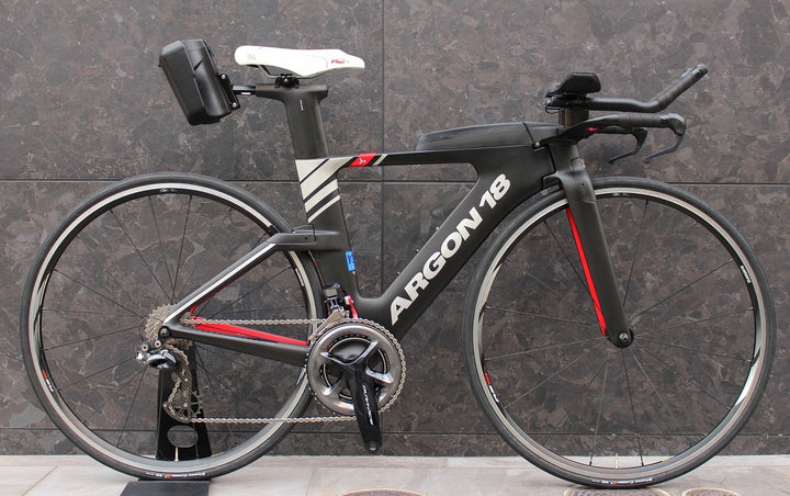 アルゴン18 ARGON18 E-119 TRI+ 2019モデル XSサイズ シマノ デュラエース R9150 Di2 11S カーボン TT トライアスロンバイク 【福岡店】