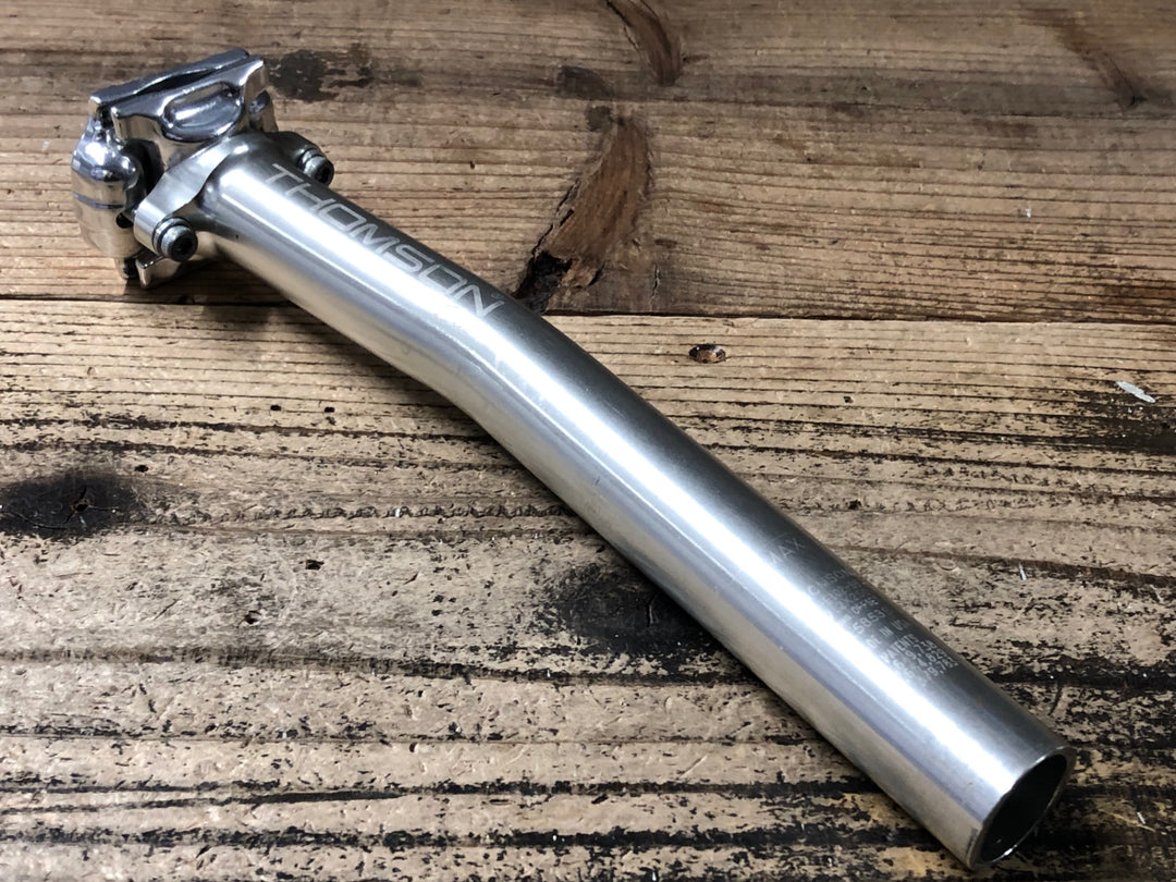 JS037 トムソン THOMSON エリート Elite アルミ シートポスト シルバー Φ27.2 250mm 16㎜オフセット