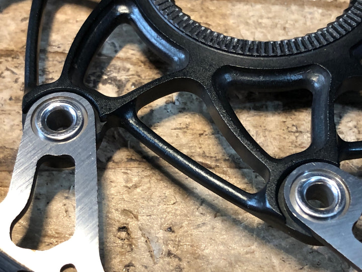 JG492 カンパニョーロ CAMPAGNOLO ディスクブレーキローター Φ160 2枚セット 厚さ1.75mm/1.75mm