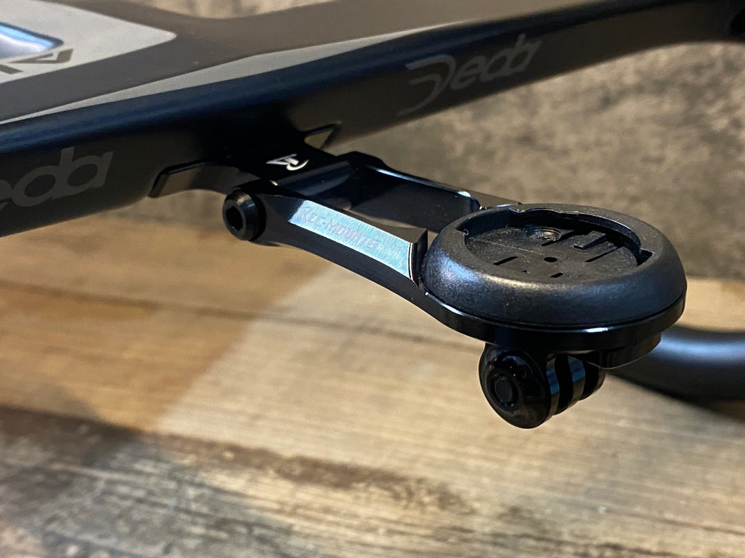 JO918 デダ DEDA アラネラ ALANERA 一体型カーボンハンドル エンド外-外420mm 100mm 82° OS  GARMIN用サイコンマウント付属
