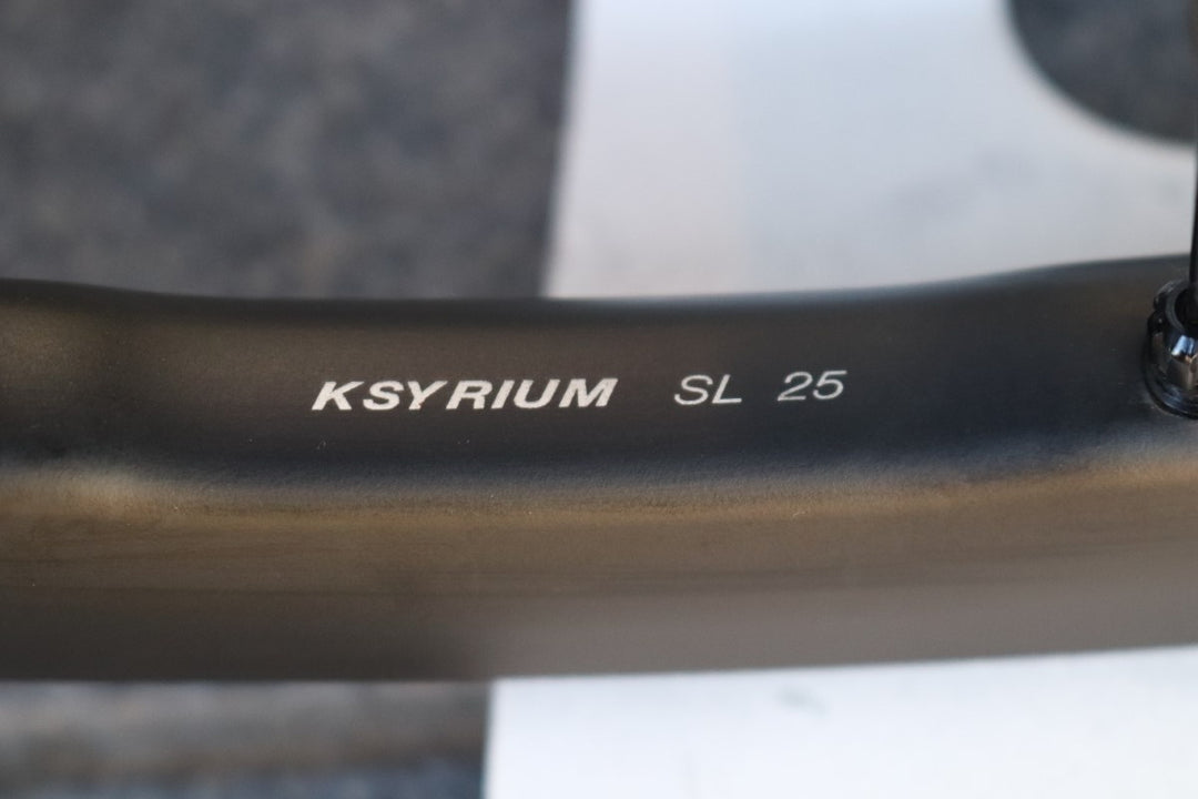 マヴィック MAVIC キシリウム KSYRIUM SL 25 DISC アルミ チューブレスレディ ホイールセット シマノ 11S/12S 【東京南麻布店】