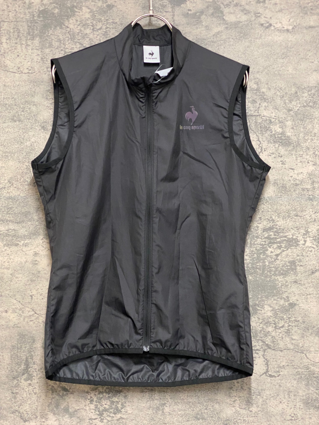JO272 ルコックスポルティフ le coq sportif サイクルベスト ジレ 黒 M