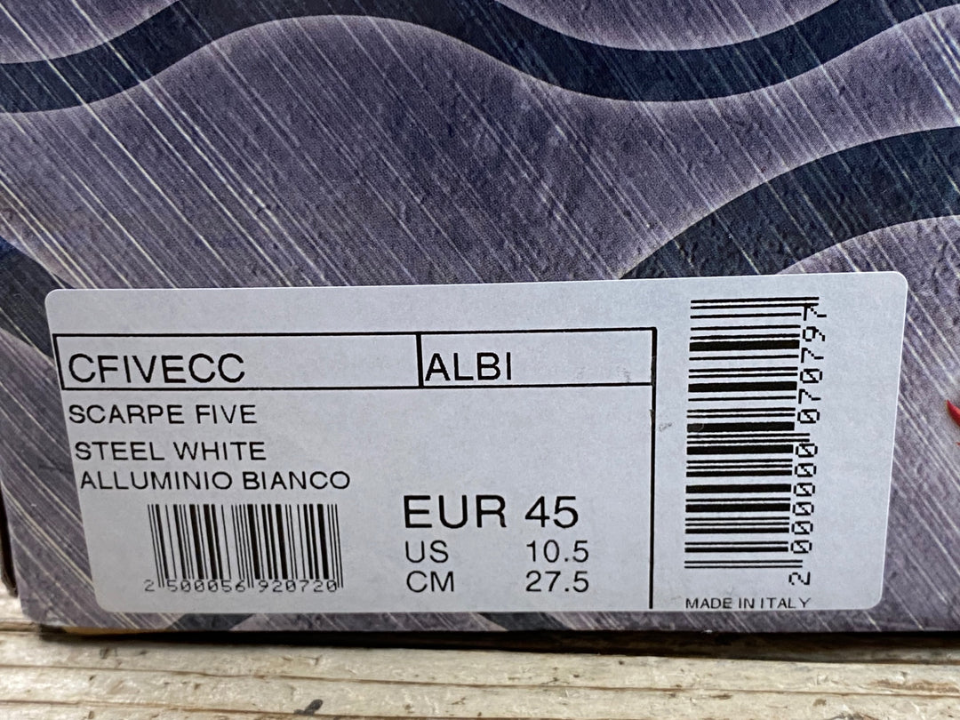 JR153 シディ SIDI SCARPE Five ビンディングシューズ 白 EU45
