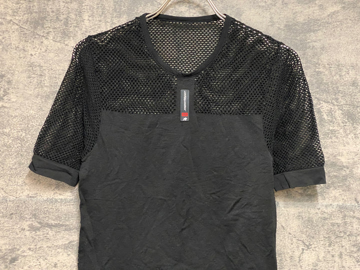 JO782 アソス ASSOS スキンレイヤー SKIN LAYER SUPERLEGER BlackSeries 黒 M-Lサイズ ※一部穴あき