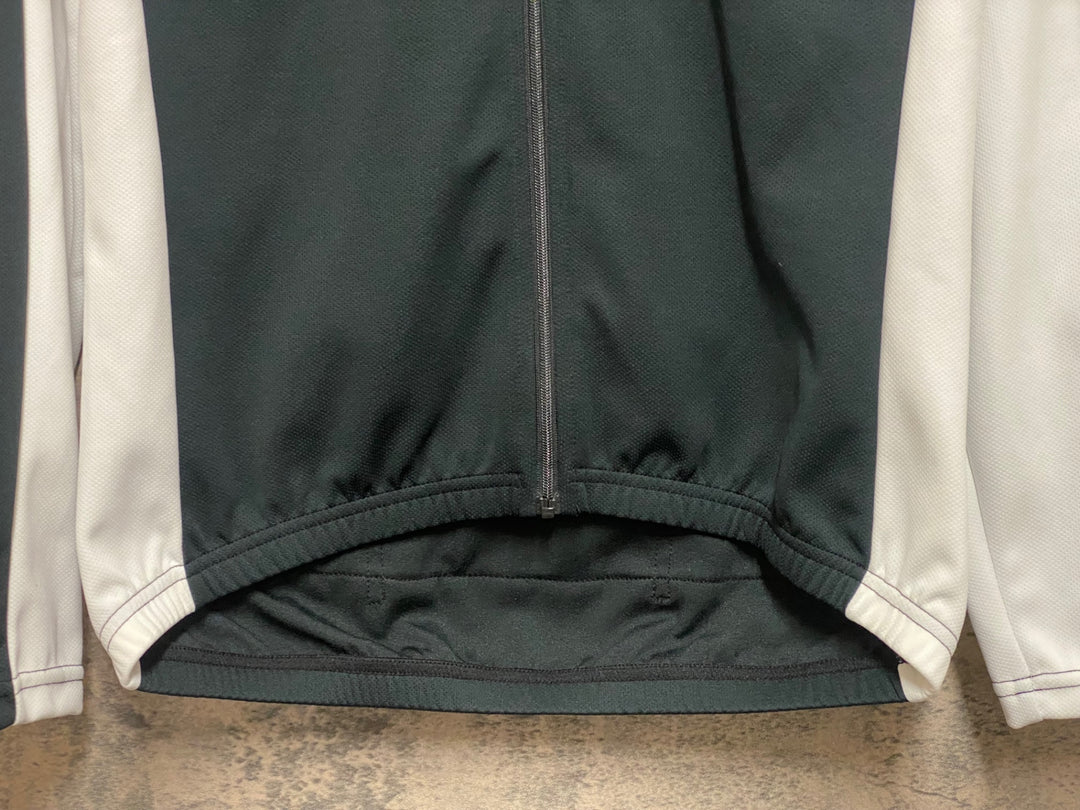 JS469 パールイズミ PEARL iZUMi 長袖 サイクルジャージ 白 黒 M
