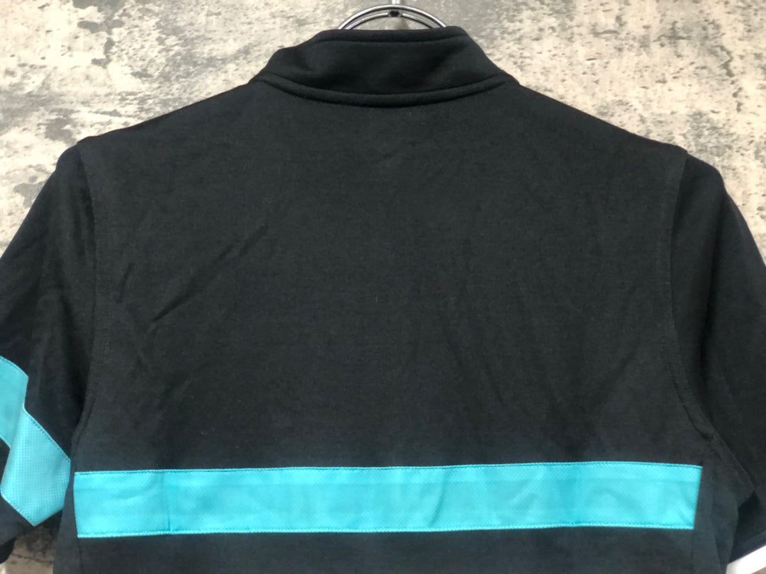 JV923 ラファ Rapha MEN'S SS TRAINING BREVET JERSEY 半袖 サイクルジャージ 黒 S TEAM Sky