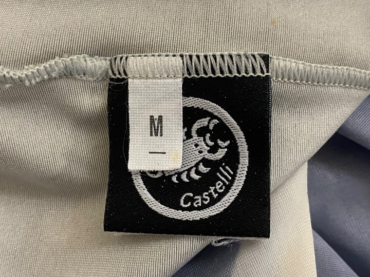 KE534 カステリ Castelli ビブショーツ 青 白 M ヴィンテージ