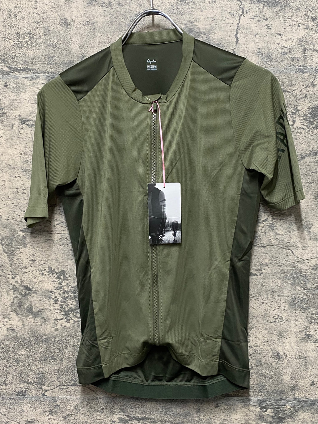 KP872 ラファ Rapha PRO TEAM TRAINING JERSEY 半袖 サイクルジャージ 緑 M