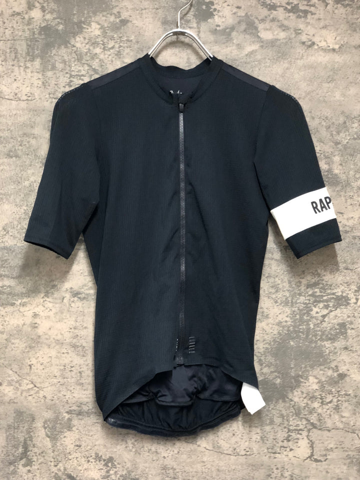 JJ536 ラファ Rapha PRO TEAM FLYWEIGHT JERSEY 半袖 サイクルジャージ 黒 XS