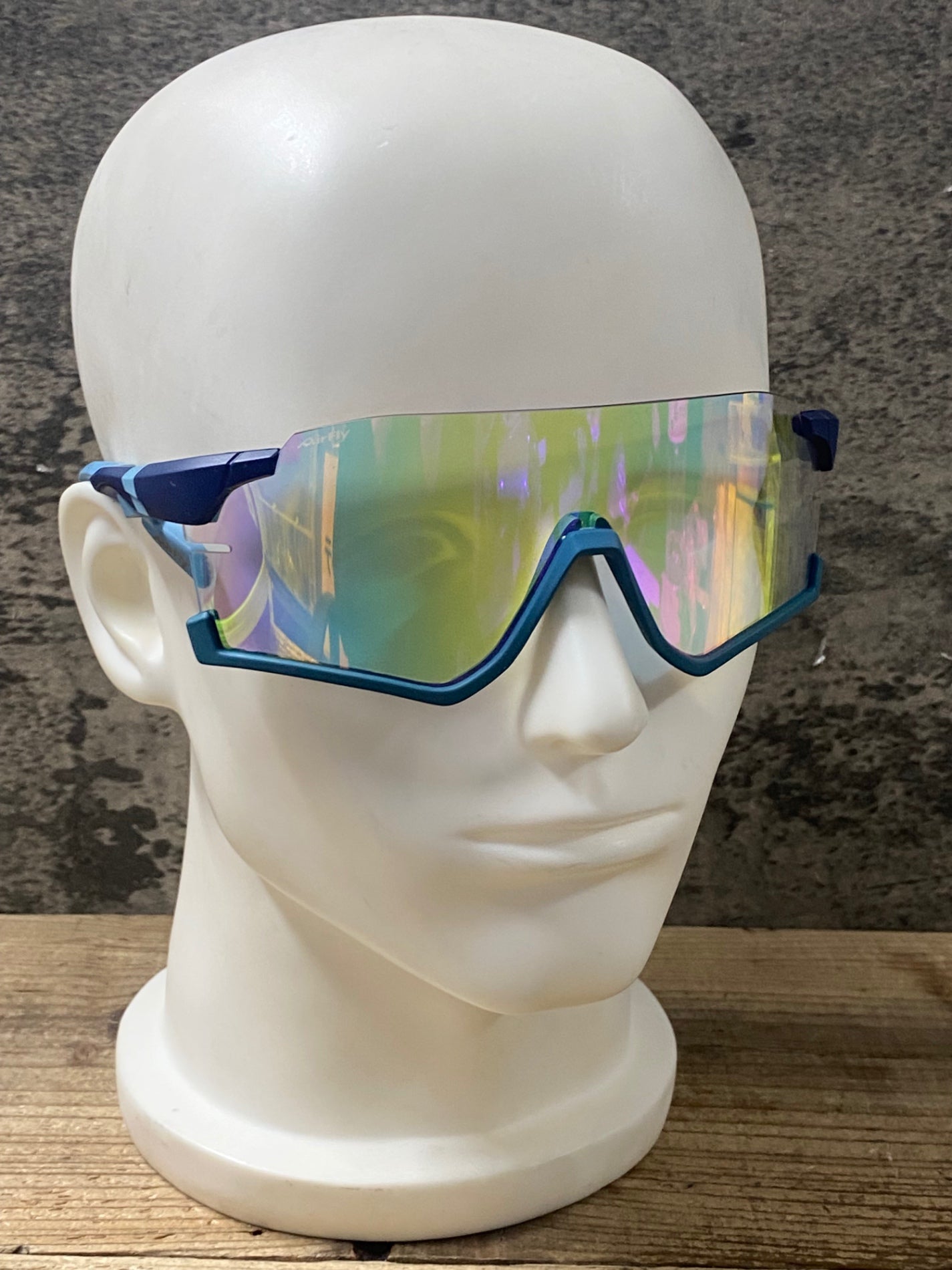 JV491 エアフライ AirFly AF-306 RE サングラス アイウェア 青 調光