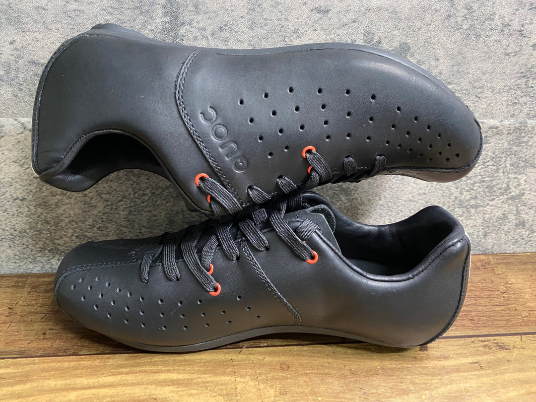 JE359 クオック QUOC NIGHT レザー ビンディングシューズ 黒 EU37.5 3穴