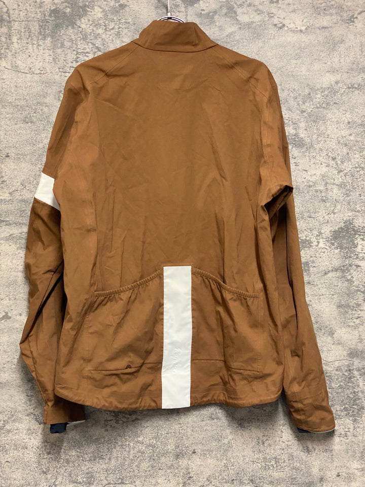 JO915 ラファ Rapha CLASSIC WINTER JACKET 長袖 サイクルジャケット ブラウン L GORE-TEX INFINIUM
