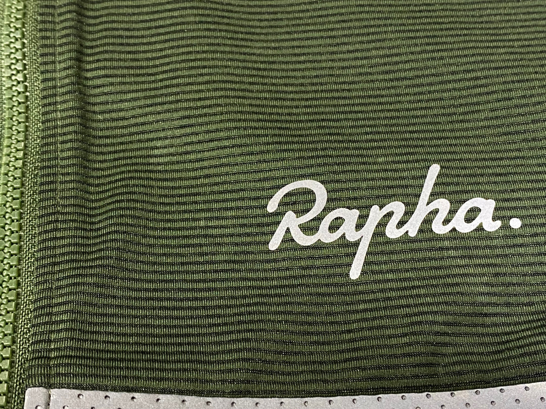 KK260 ラファ Rapha BREVET LIGHTWEIGHT JERSEY 半袖 サイクルジャージ 緑 M ※タグカット