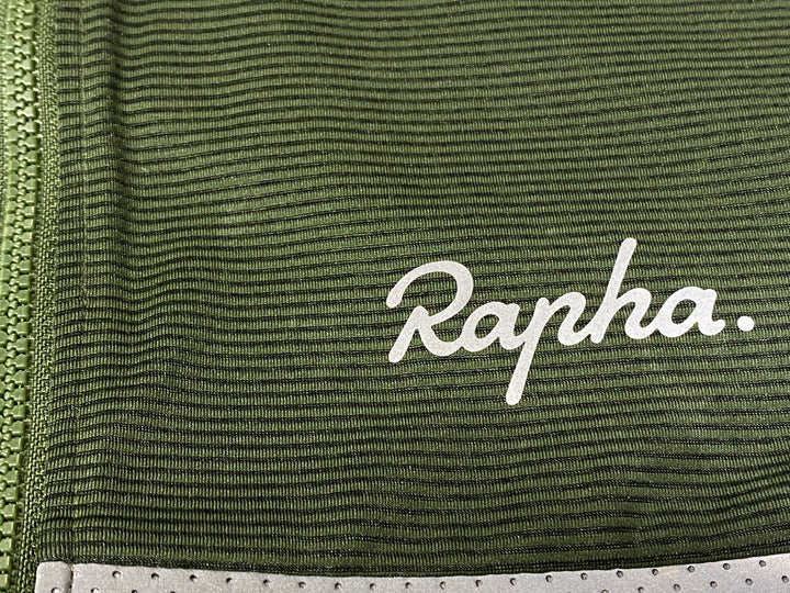 KK260 ラファ Rapha BREVET LIGHTWEIGHT JERSEY 半袖 サイクルジャージ 緑 M ※タグカット