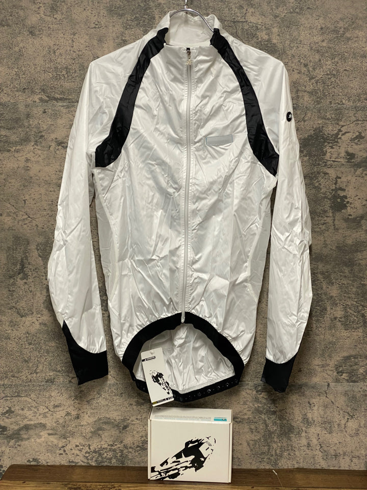 JQ185 アソス assos J 13 LuftSchutz 長袖ウィンドブレーカー 白 M