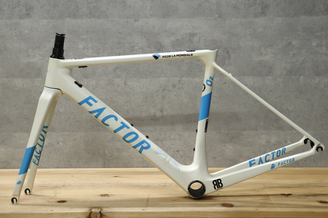 ファクター FACTOR O2 Romain Bardet 2017モデル 49サイズ カーボン ロードバイク フレームセット 【さいたま浦和店】
